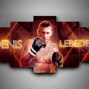 Boxing - Denis Lebedev - Sport 5 Panel Canvas Art Wall Decor