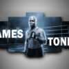 Boxing - James Toney - Sport 5 Panel Canvas Art Wall Decor