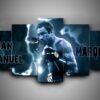 Boxing - Juan Manuel M??Rquez - Sport 5 Panel Canvas Art Wall Decor