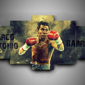 Boxing - Marco Antonio Barrera - Sport 5 Panel Canvas Art Wall Decor