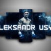 Boxing - Oleksandr Usyk - Sport 5 Panel Canvas Art Wall Decor