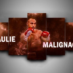 Boxing - Paulie Malignaggi - Sport 5 Panel Canvas Art Wall Decor