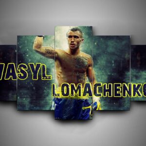 Boxing - Vasyl Lomachenko - Sport 5 Panel Canvas Art Wall Decor