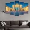 Brandenburger Tor - Nature 5 Panel Canvas Art Wall Decor