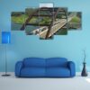 Bridge Of Austin Texas - Nature 5 Panel Canvas Art Wall Decor