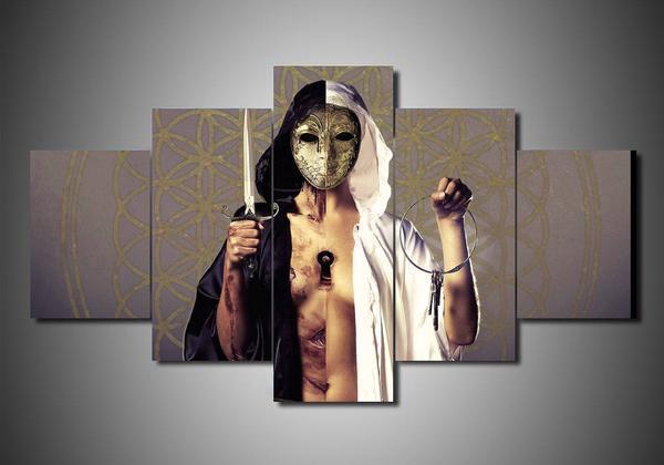 Bring Me The Horizon 1 - Music 5 Panel Canvas Art Wall Decor Bring Me The Horizon 1 - Music 5 Panel Canvas Art Wall Decor
