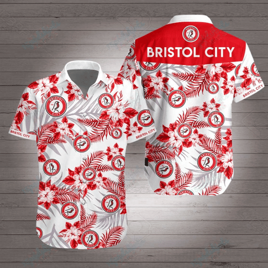 Bristol City Hawaiian Shirt- Limited Edition Bristol City Hawaiian Shirt- Limited Edition