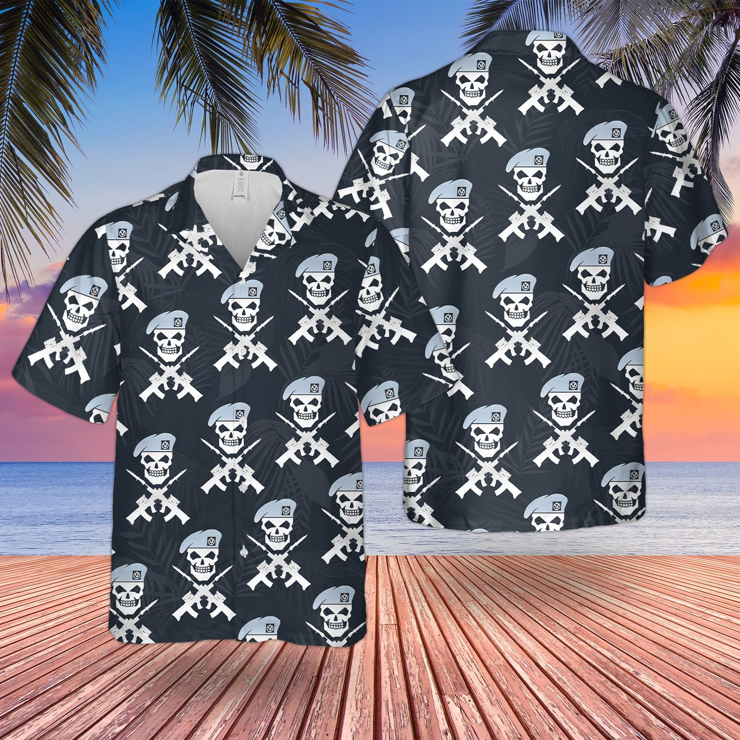 British Army Army Air Corps Hawaiian Shirt British Army Army Air Corps Hawaiian Shirt