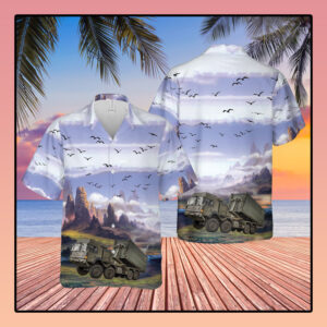 British Army Enhanced Pallet Load System (Epls) Hawaiian Shirt