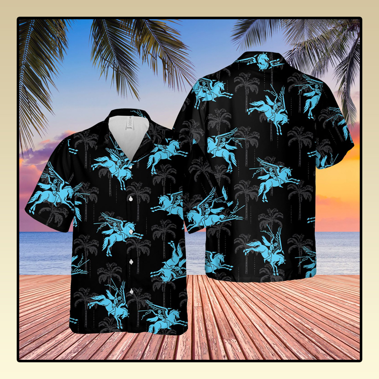 British Army Papas Airborne Forces Pegasus Hawaiian Shirt British Army Papas Airborne Forces Pegasus Hawaiian Shirt
