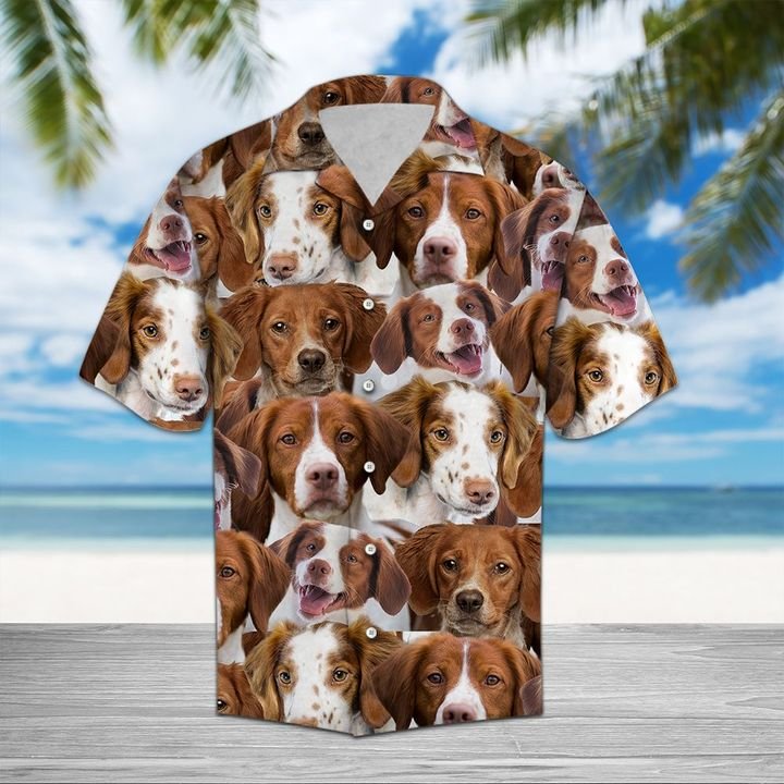 Brittany Hawaiian Shirt Summer Button Up Brittany Hawaiian Shirt Summer Button Up