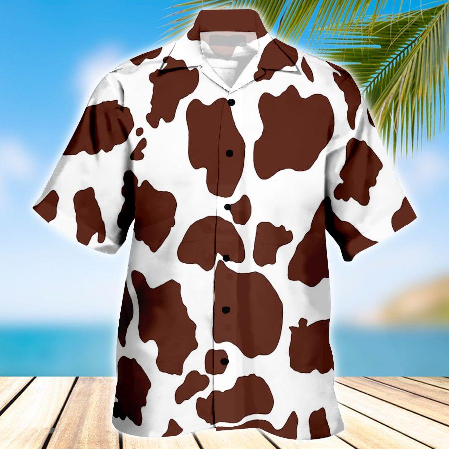 Brown Cattle Hawaiian Shirt Brown Cattle Hawaiian Shirt