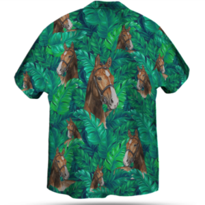 Brown House In Jungle Hawaiian Shirt