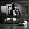 Bruce Springsteen - Famous Person 5 Panel Canvas Art Wall Decor