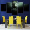 Buddha 4 - Religion 5 Panel Canvas Art Wall Decor