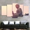 Buddha statue 21 - Religion 5 Panel Canvas Art Wall Decor