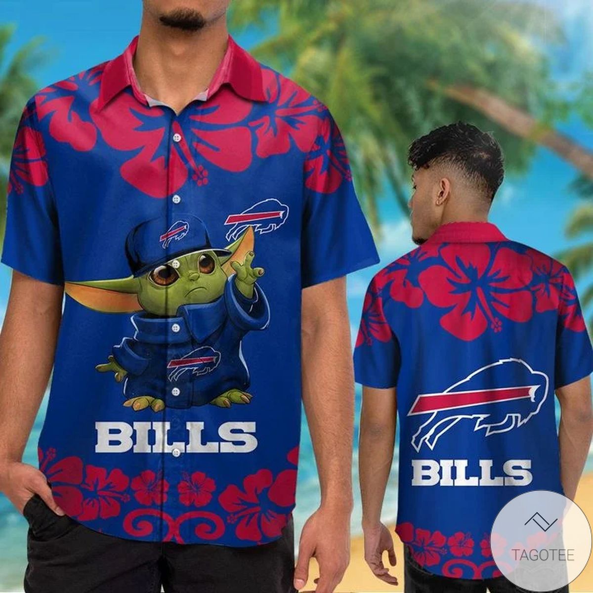 Buffalo Bills Baby Yoda Hawaiian Shirt Buffalo Bills Baby Yoda Hawaiian Shirt