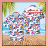 Buffalo Bills Football Aloha Hawaiian Shirt
