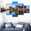 Building 1 - Nature 5 Panel Canvas Art Wall Decor