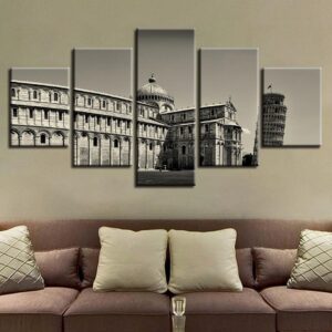 Building 10 - Nature 5 Panel Canvas Art Wall Decor