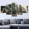 Building 13 - Nature 5 Panel Canvas Art Wall Decor