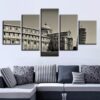 Building 16 - Nature 5 Panel Canvas Art Wall Decor