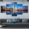 Building 17 - Nature 5 Panel Canvas Art Wall Decor