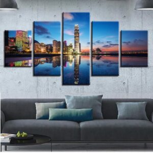 Building 17 - Nature 5 Panel Canvas Art Wall Decor