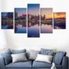 Building 5 - Nature 5 Panel Canvas Art Wall Decor