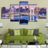 Building 50 - Nature 5 Panel Canvas Art Wall Decor