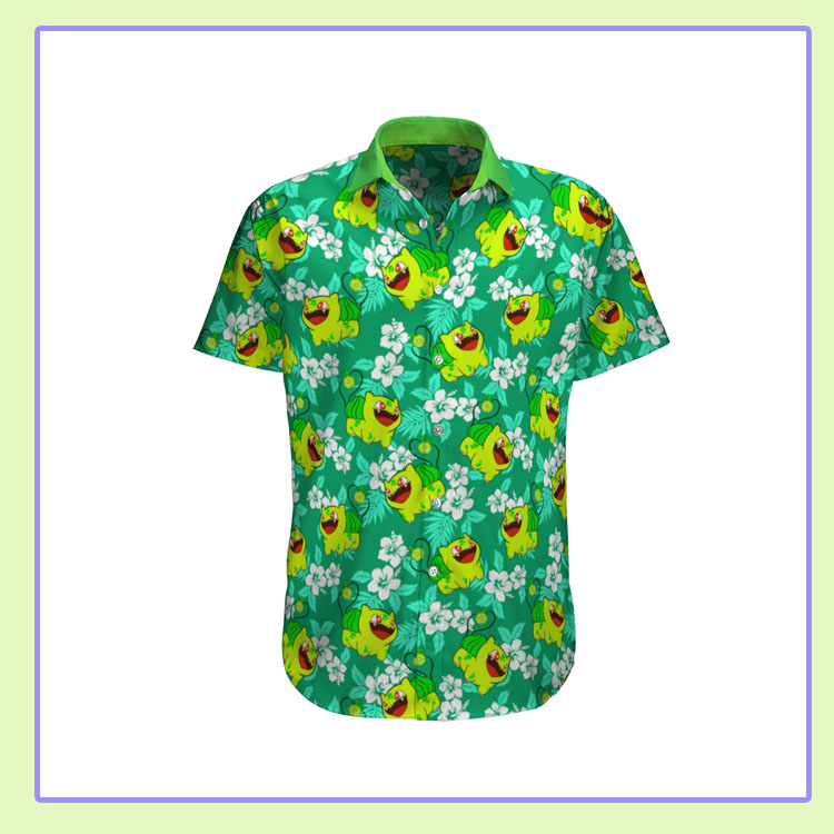 Bulbasaur Pokemon Hawaiian Shirt Bulbasaur Pokemon Hawaiian Shirt