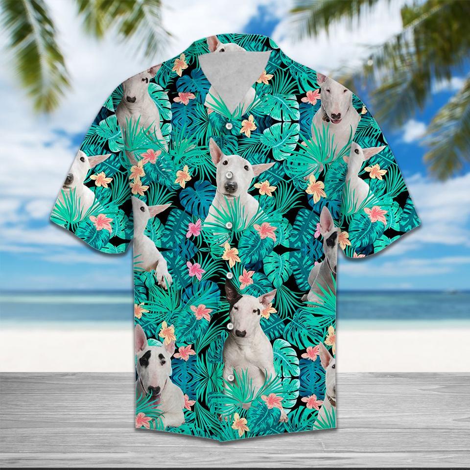 Bull Terrier Hawaiian Shirt Bull Terrier Hawaiian Shirt