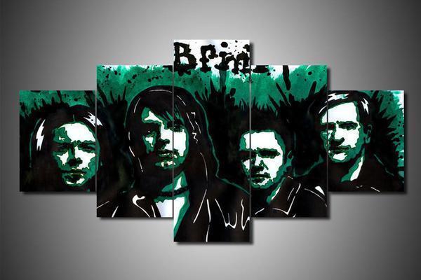Bullet For My Valentine 3 - Music 5 Panel Canvas Art Wall Decor Bullet For My Valentine 3 - Music 5 Panel Canvas Art Wall Decor