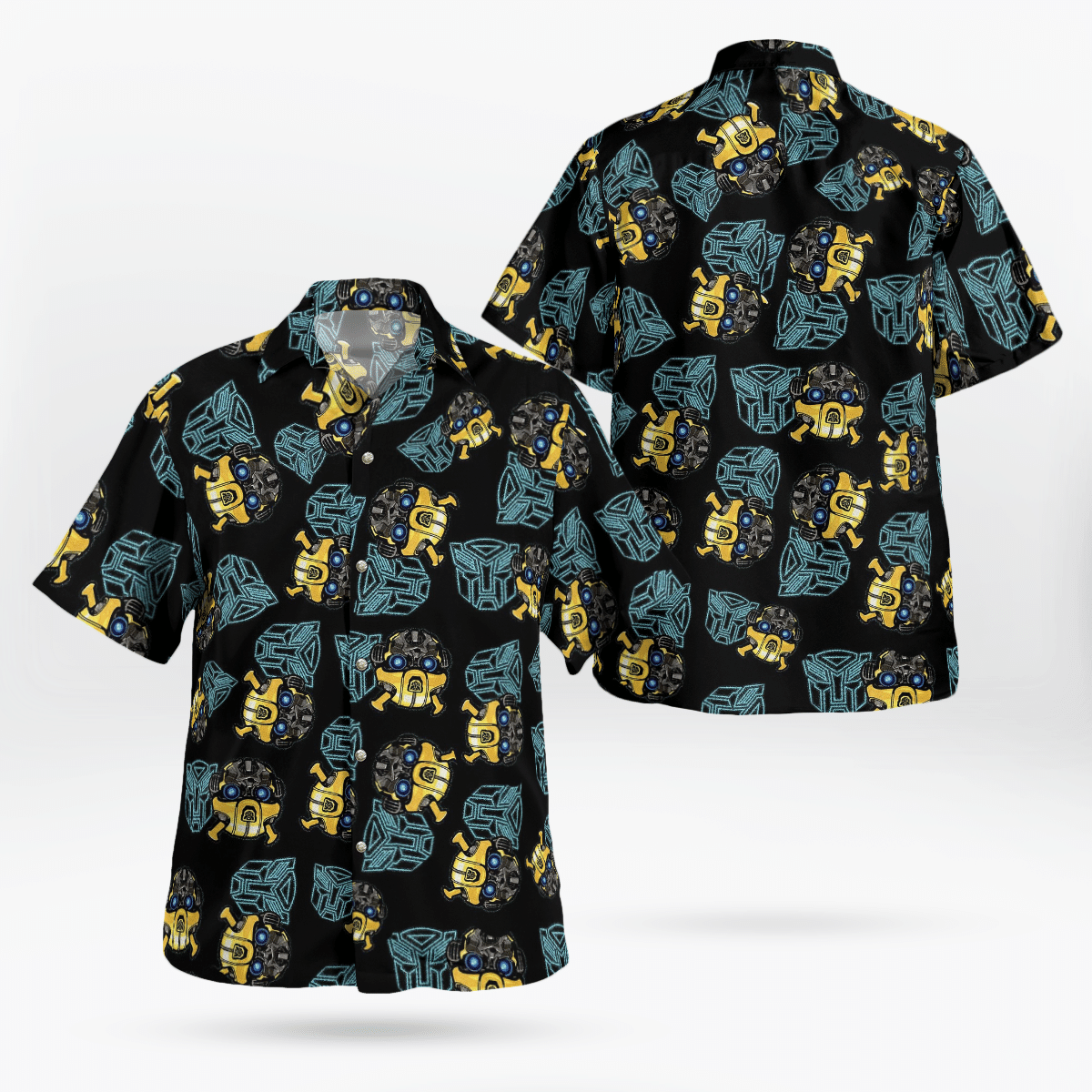 Bumblebee Transformer Hawaiian Shirt Bumblebee Transformer Hawaiian Shirt