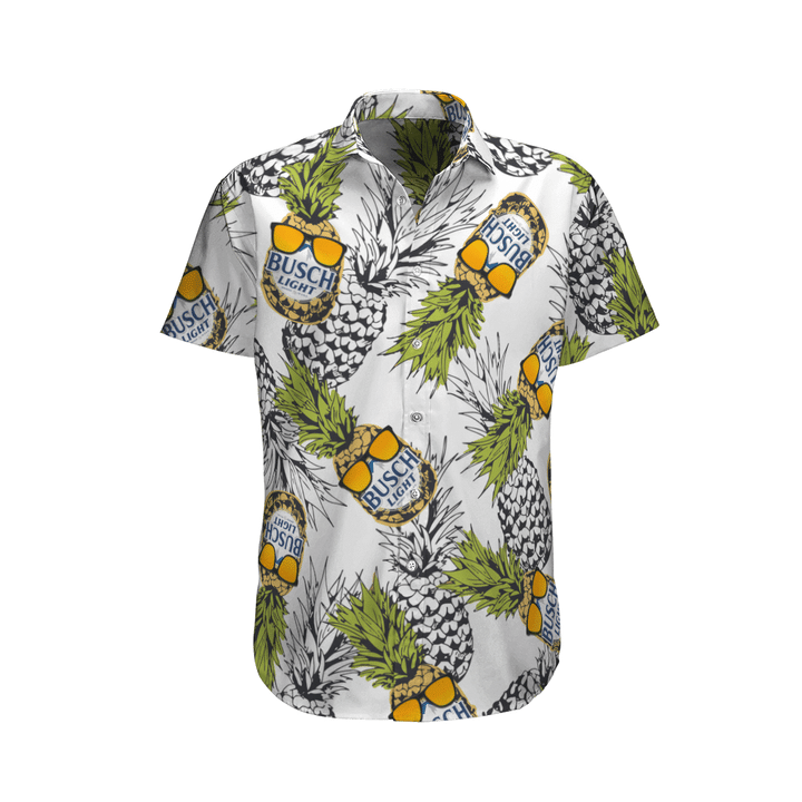 Busch Beer Pineapple Hawaiian Shirt- Limited Edition Busch Beer Pineapple Hawaiian Shirt- Limited Edition