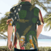 Busch Light Beer Skull Atiso Hawaiian Shirt