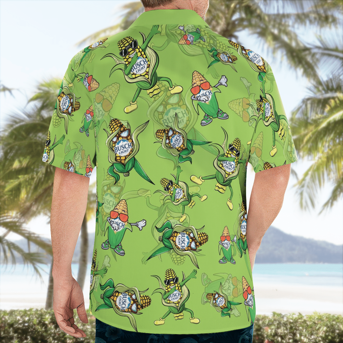 Busch Light Corn Dance Art Hawaiian Shirt Busch Light Corn Dance Art Hawaiian Shirt