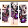 Butterfly 02 - Animal 5 Panel Canvas Art Wall Decor