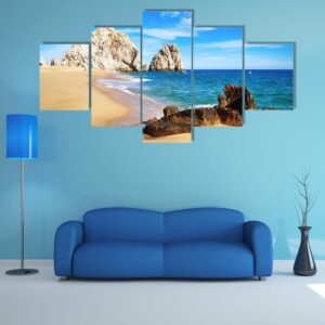 Cabo San Lucas In Baja California Sur - Nature 5 Panel Canvas Art Wall Decor