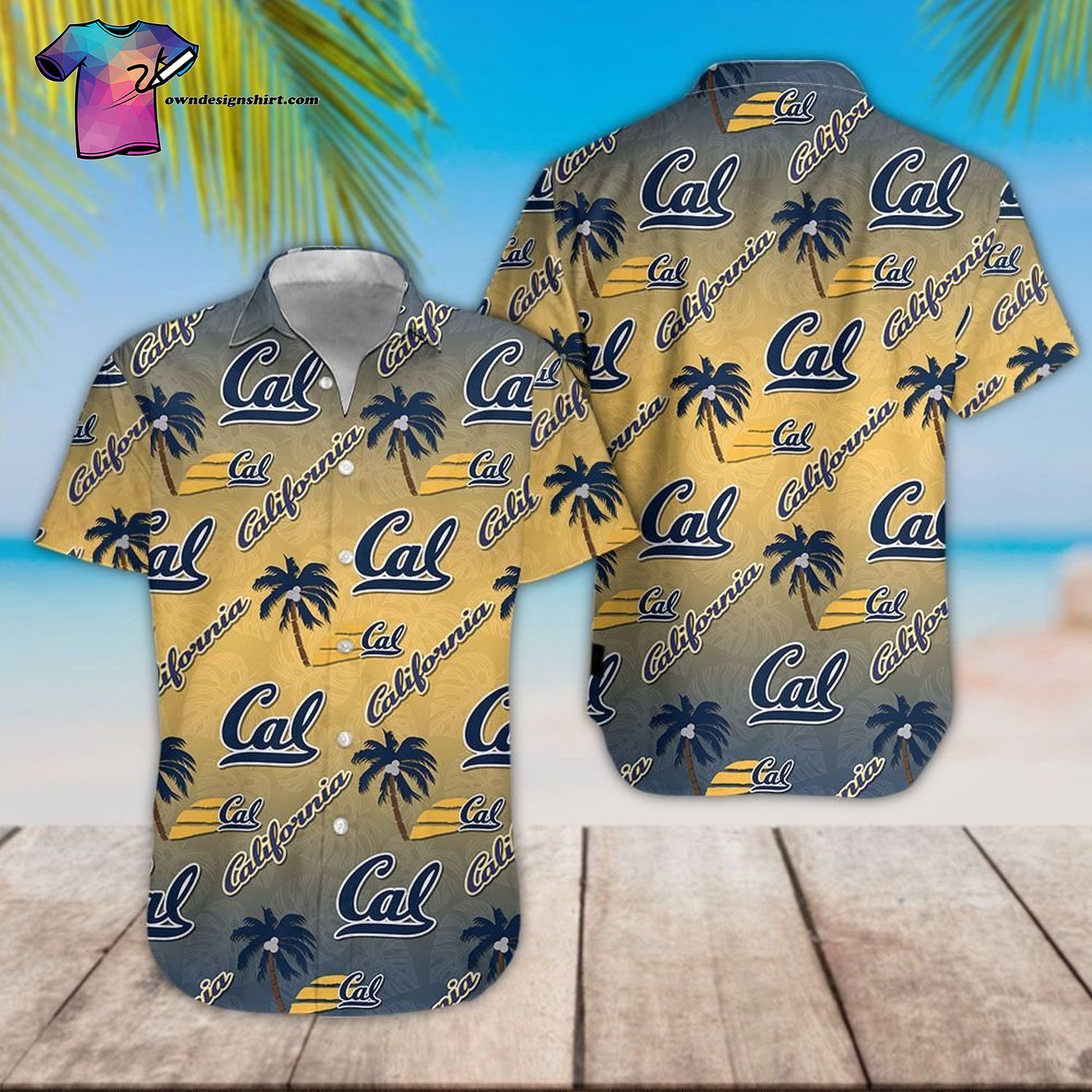 California Golden Bears Sport Team Hawaiian Shirt California Golden Bears Sport Team Hawaiian Shirt