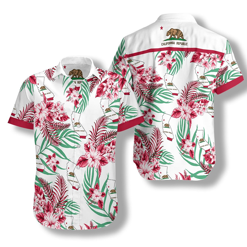 California Proud Proud Hawaiian Shirt- Limited Edition California Proud Proud Hawaiian Shirt- Limited Edition