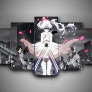 Caligula - Anime 5 Panel Canvas Art Wall Decor
