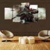 Call Of Duty: Black Ops - Gaming 5 Panel Canvas Art Wall Decor