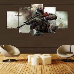 Call Of Duty: Black Ops - Gaming 5 Panel Canvas Art Wall Decor