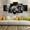 Call Of Duty Buried Zombies Movies - Movie 5 Panel Canvas Art Wall Decor