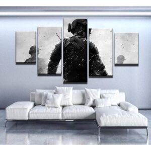 Call Of Duty Modern Warfare 3 - Gaming 5 Panel Canvas Art Wall Decor