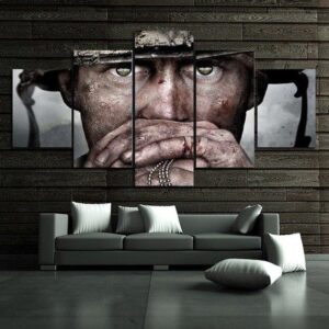 Call Of Duty - Movie 5 Panel Canvas Art Wall Decor