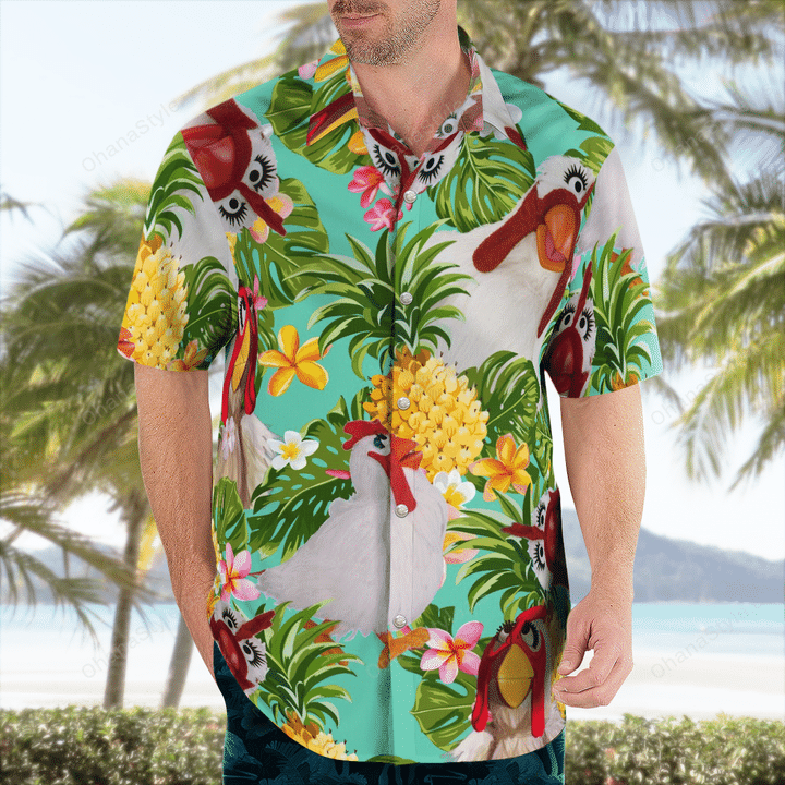 Camilla The Chicken Hawaiian Shirt Camilla The Chicken Hawaiian Shirt