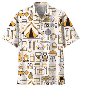 Camping Hawaiian Shirt