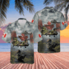Canadian Army Tactical Aviation Soldier Hawaiian Shirt
